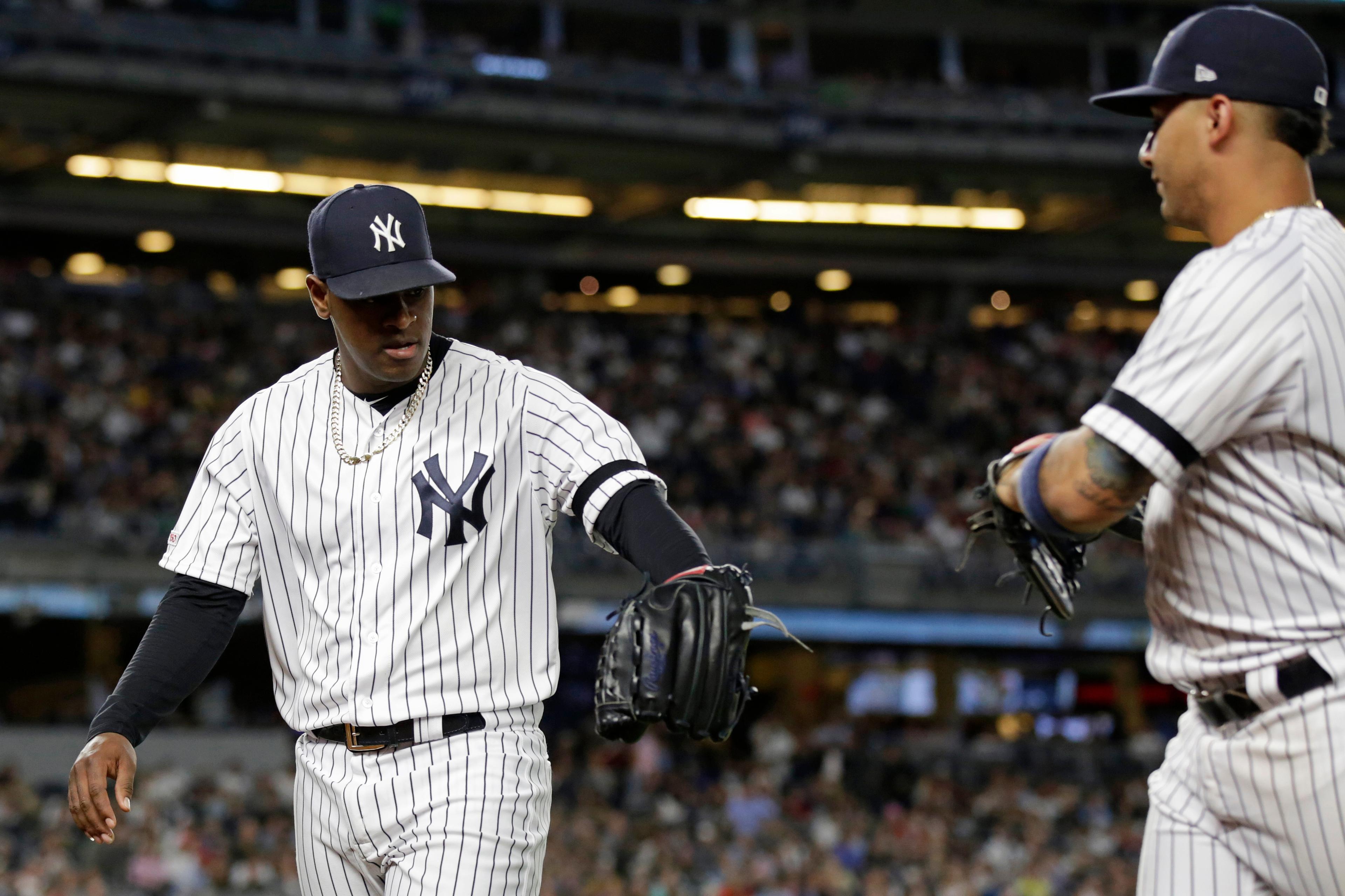 Yankees Takeaways from Tuesday's 8-0 win over the Angels, including Luis Severino's long awaited season debut