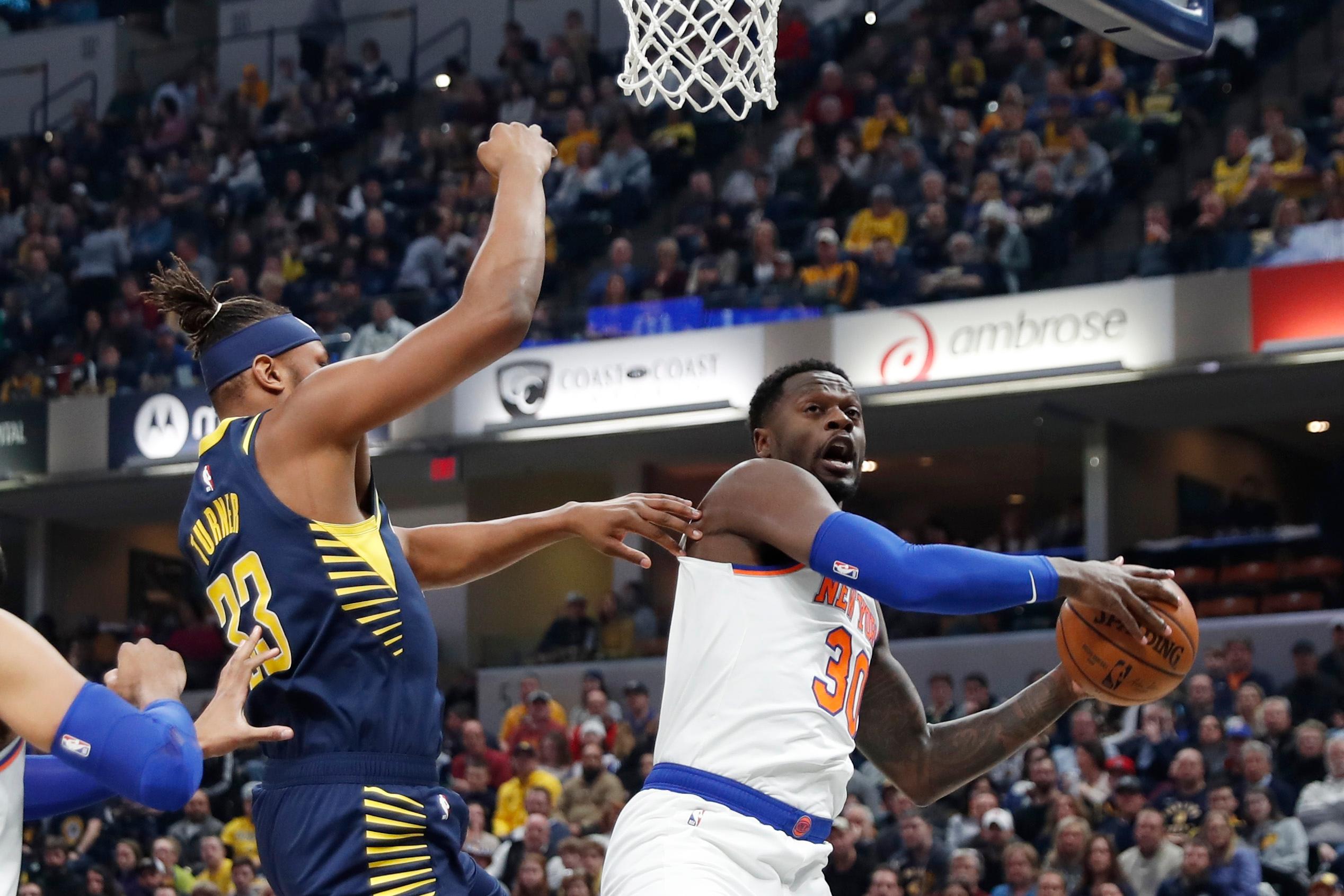 Julius Randle sets new season high for rebounds in Knicks win over Pacers