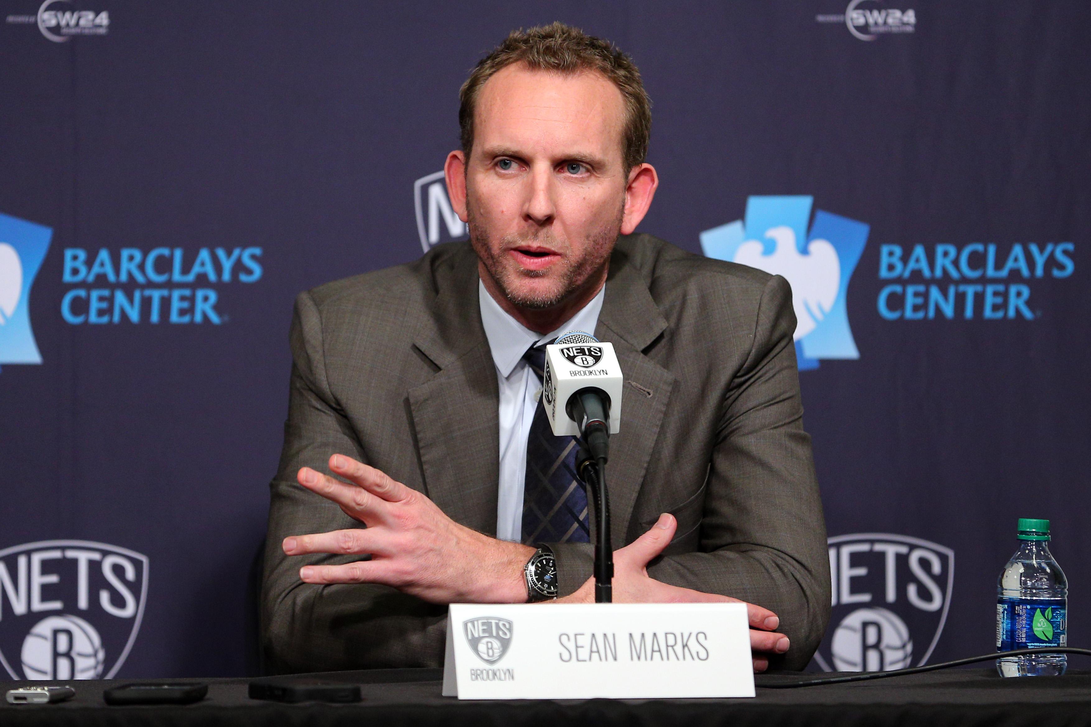 Sean Marks says Nets will be 'aggressive' this offseason