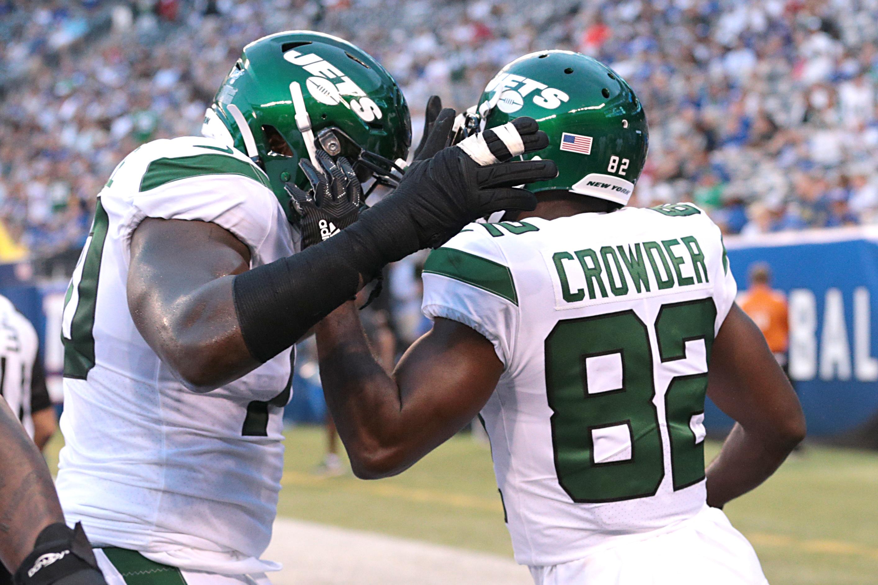 WATCH: Jamison Crowder collects first Jets touchdown from Sam Darnold