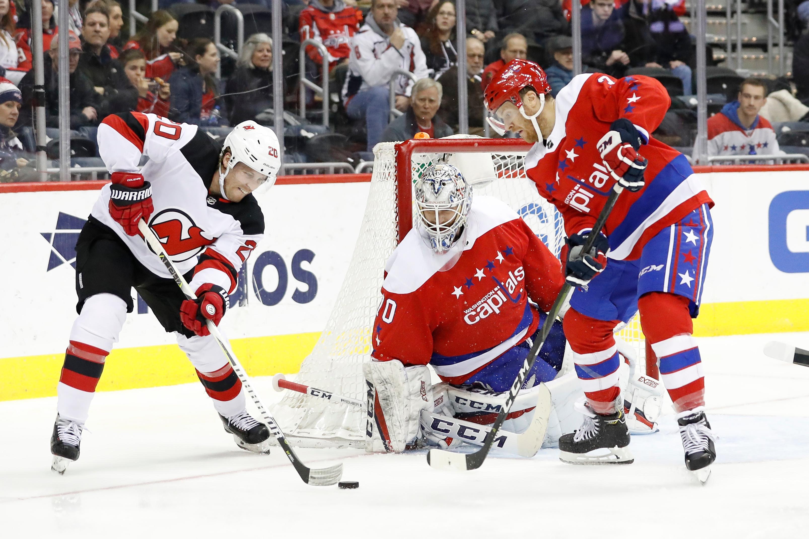 Devils blanked by Capitals in 3-0 loss