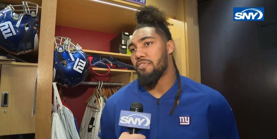 WATCH: Giants' Leonard Williams on facing Jets: 'I don't feel like I have any chip on my shoulder'