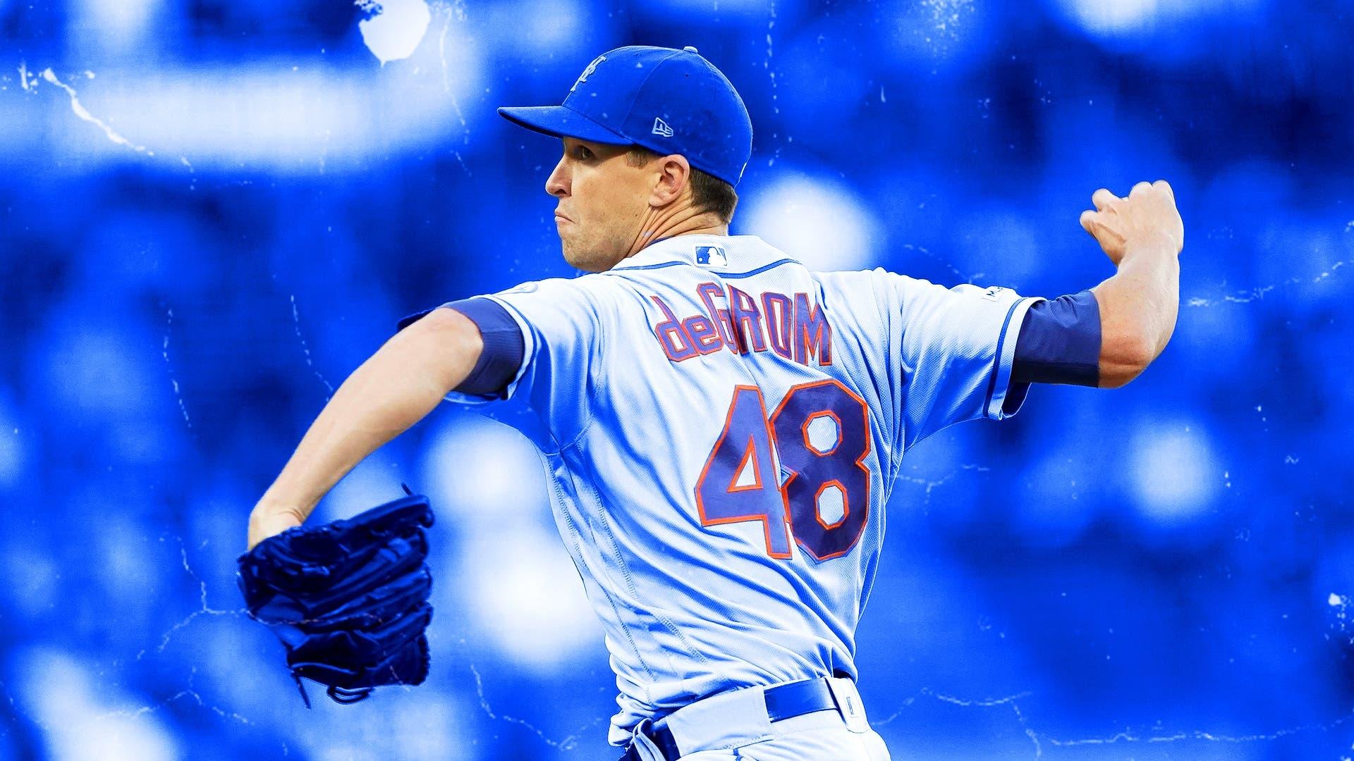 Mets' Jacob deGrom / Treated Image by SNY