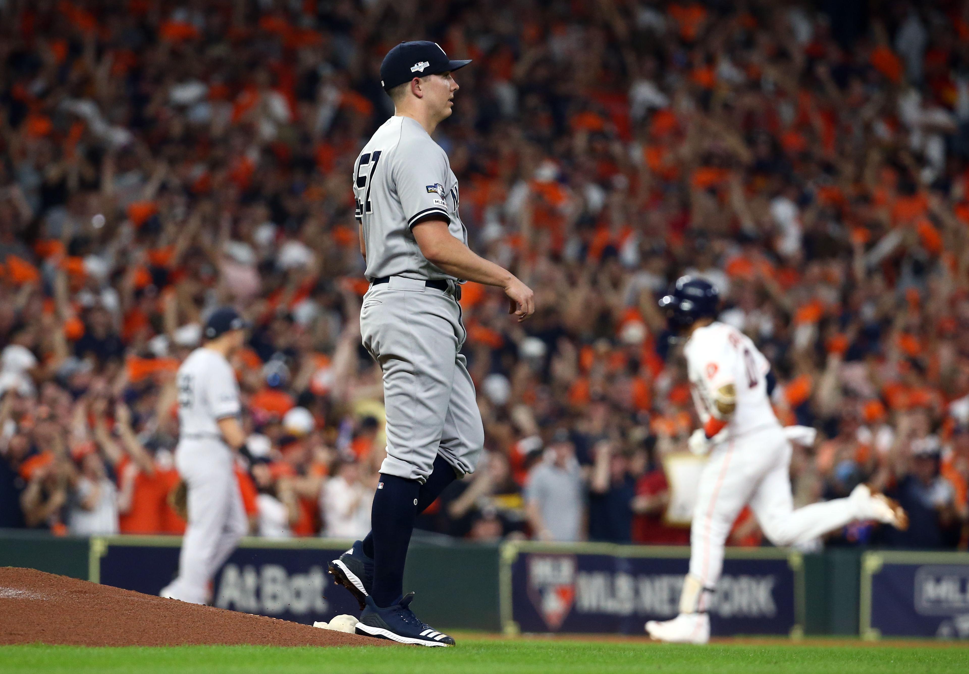 Yankees pitcher Chad Green on facing Astros this season: 'It's obviously gonna be tough'