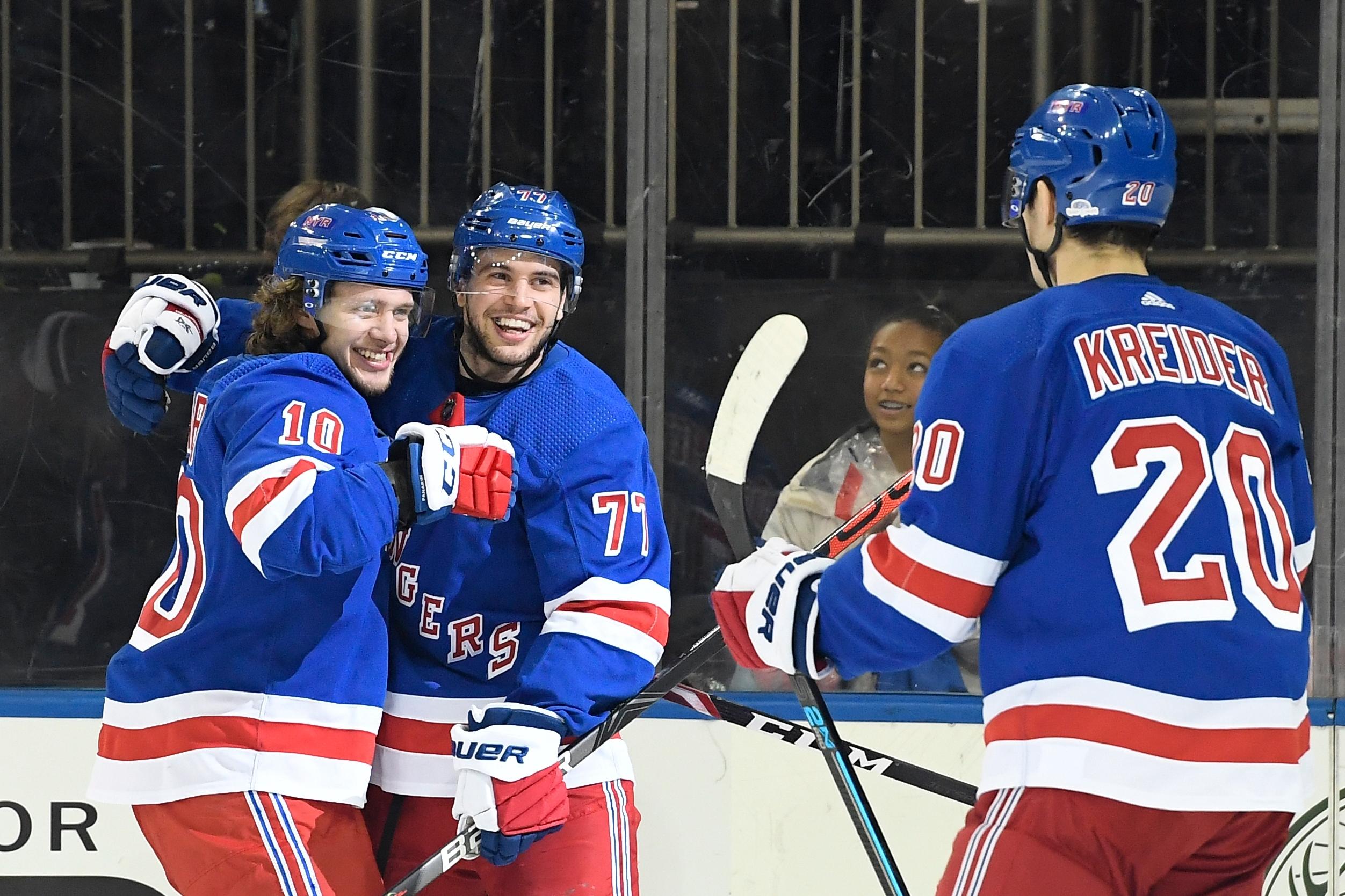 Artemi Panarin scores 21st goal of the season as Rangers top Hurricanes 5-3