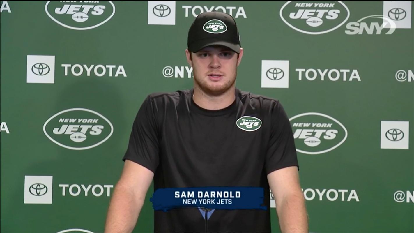 Jets' Sam Darnold is 'super stoked' to have Le'Veon Bell in his backfield