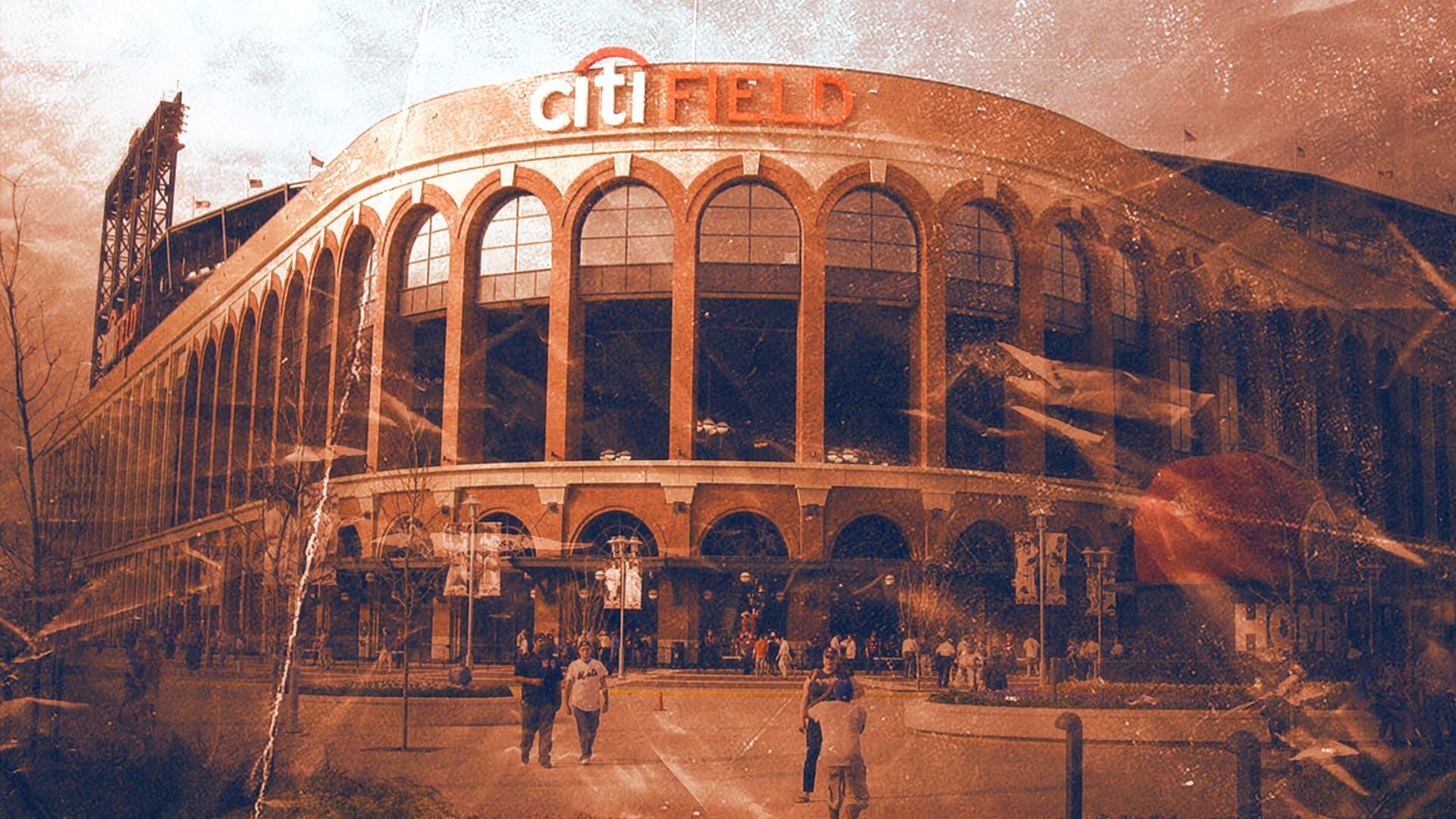 Outside view of Citi Field. / Treated Image by SNY