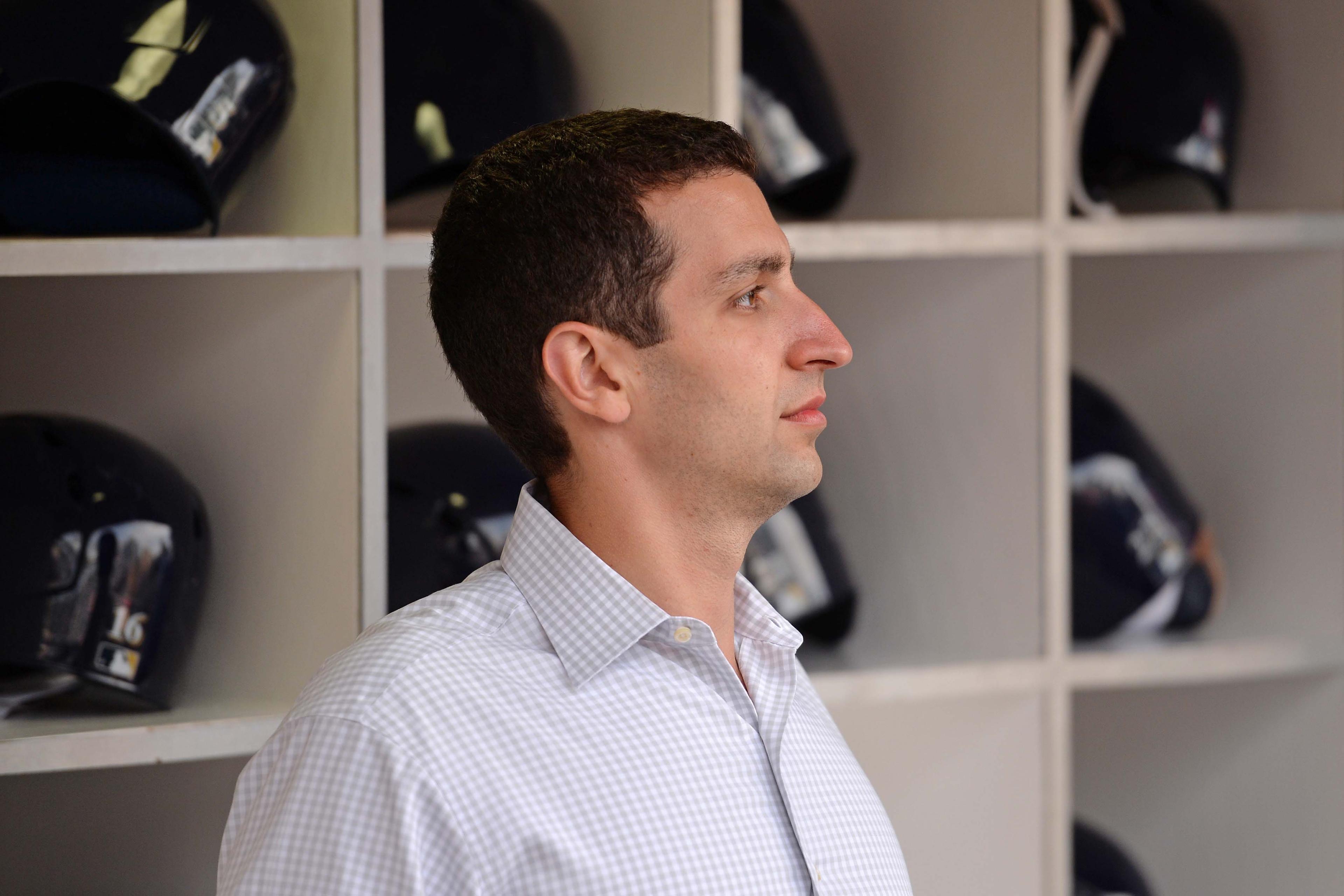 Brewers executive David Stearns / USA TODAY Sports