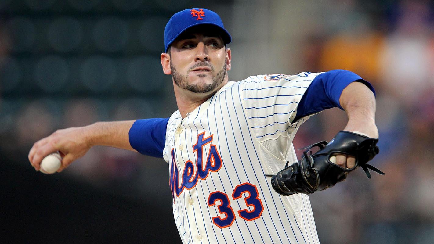 August 22, 2012; New York, NY, USA; New York Mets pitcher Matt Harvey (33) throws a pitch during the first inning of a game against the Colorado Rockies at Citi Field. / Brad Penner-USA TODAY Sports
