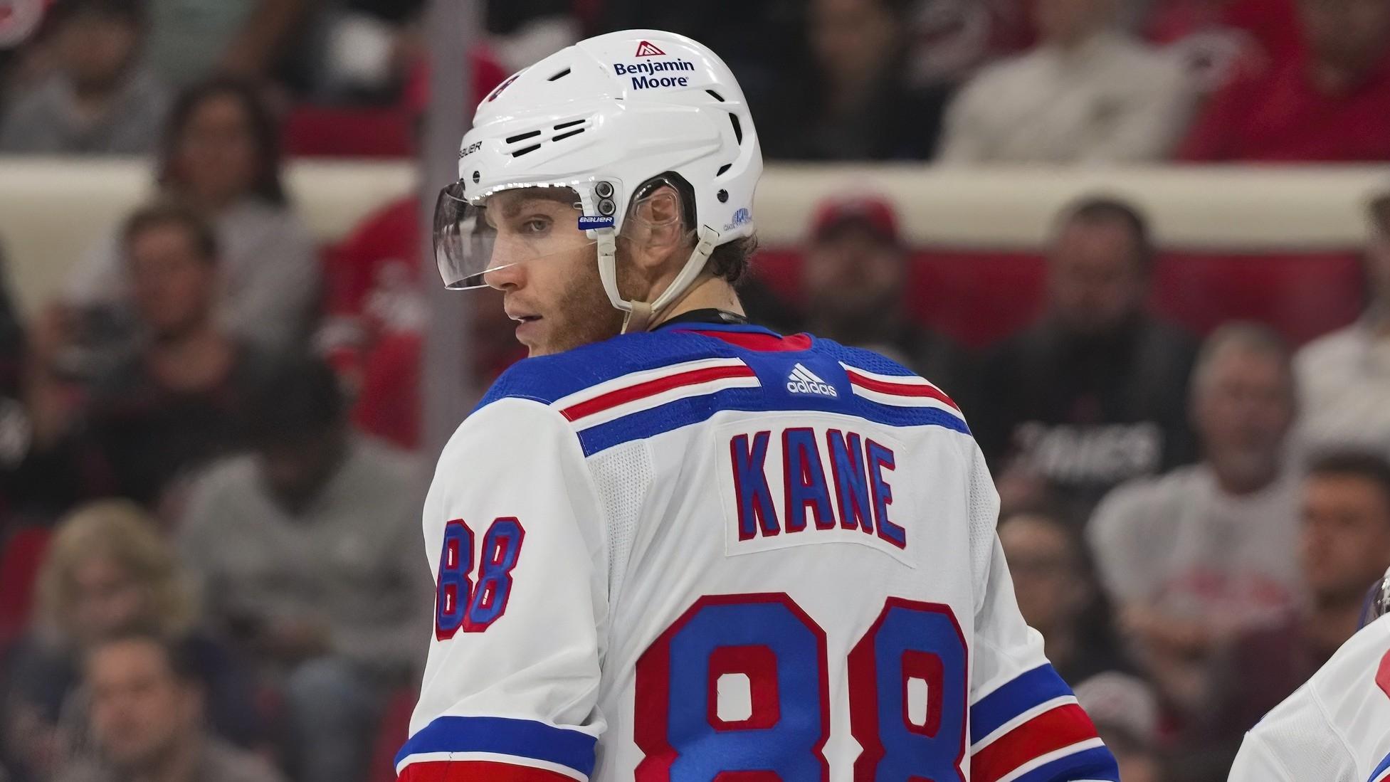 ; New York Rangers right wing Patrick Kane. / James Guillory-USA TODAY Sports