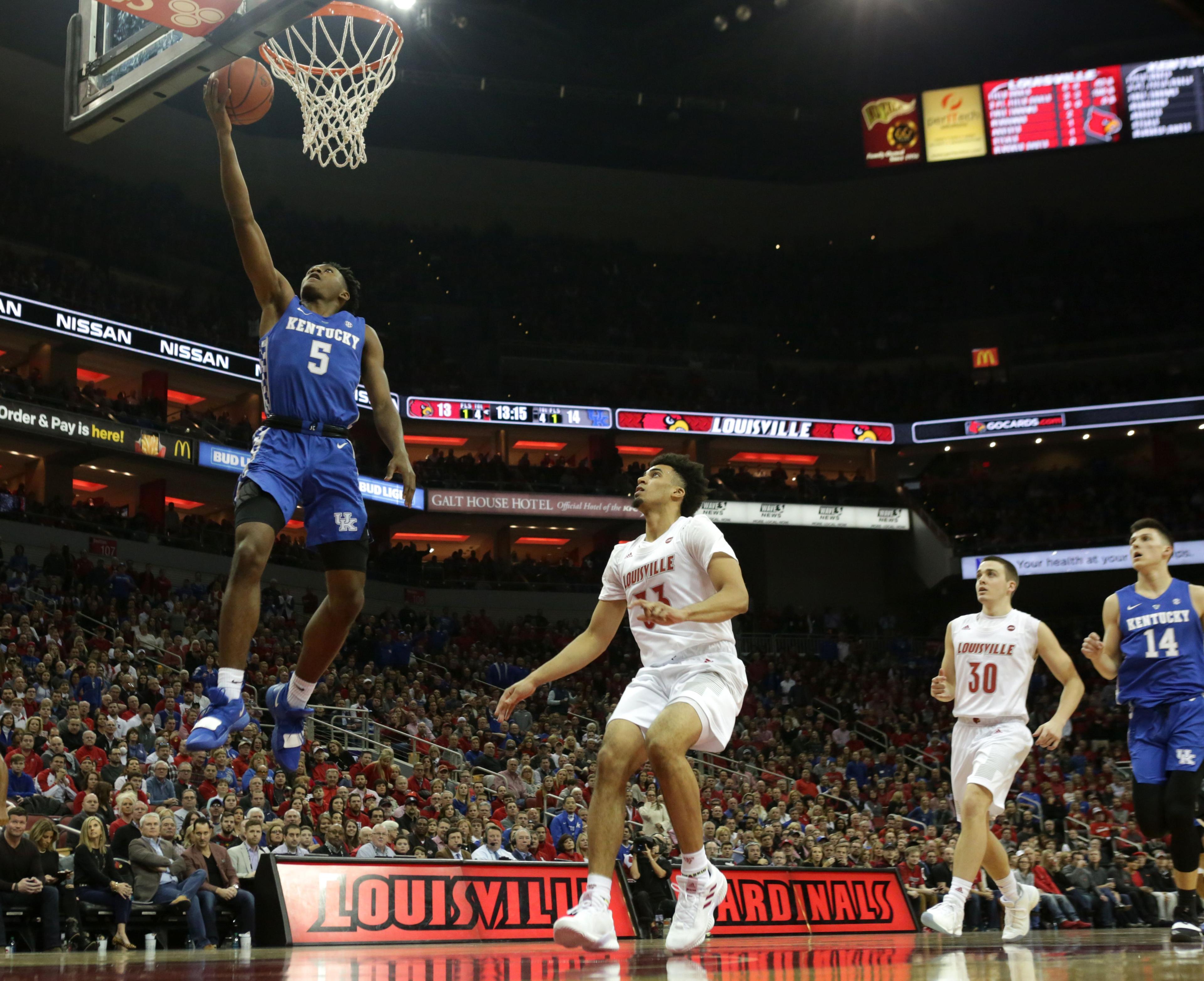 Kentucky's Immanuel Quickley / USA Today Sports
