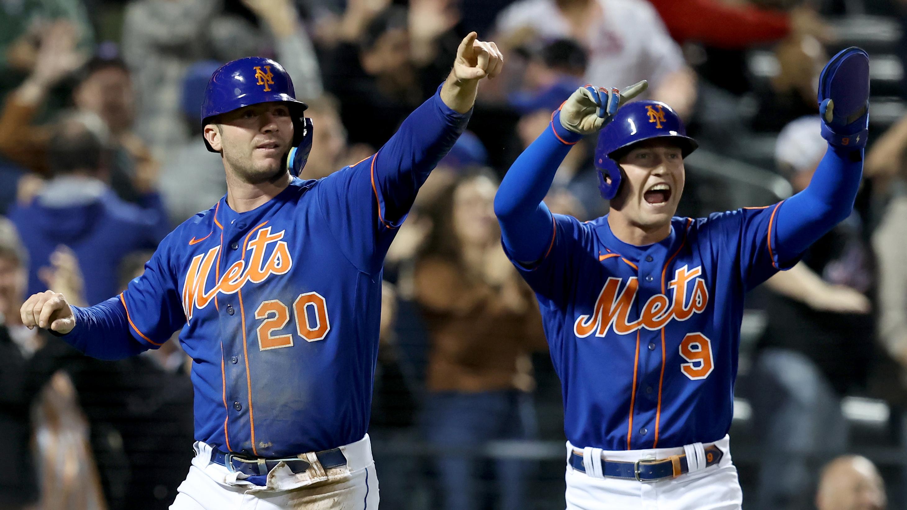 Pete Alonso and Brandon Nimmo / Brad Penner - USA TODAY Sports
