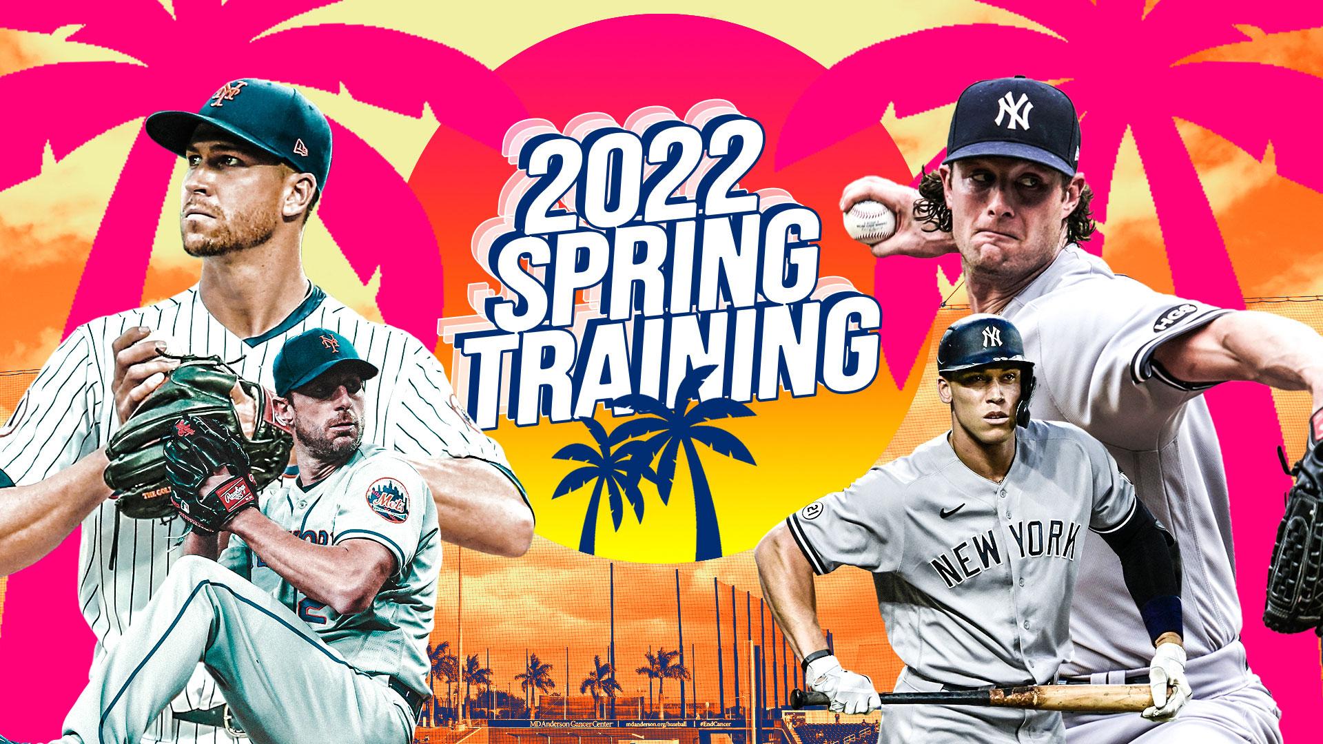 2022 MLB Spring Training Events Page Header