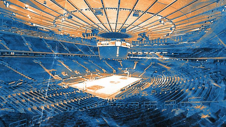 Madison Square Garden, home of the Knicks. / Treated Image by SNY