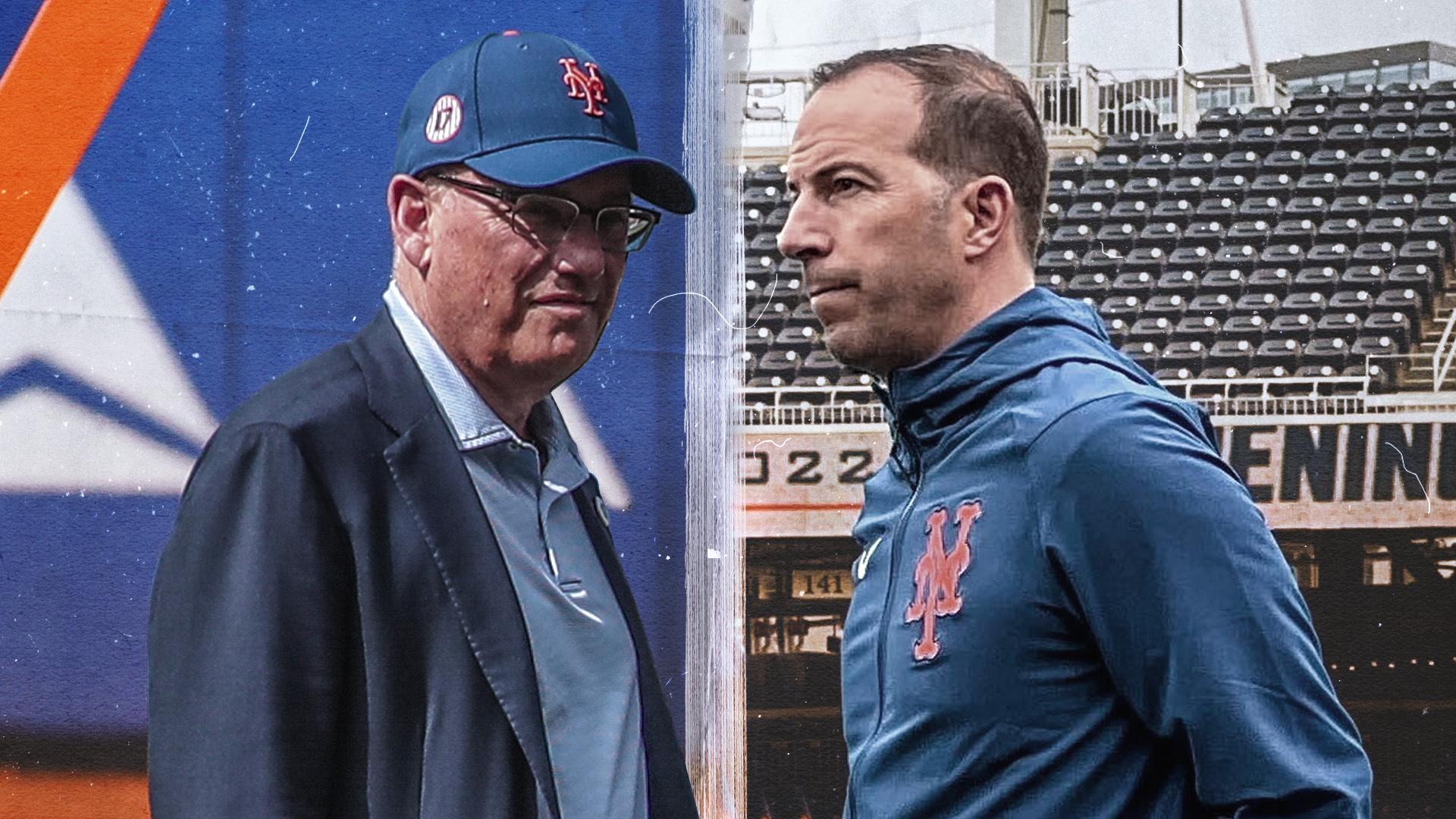 Steve Cohen and Billy Eppler / USA TODAY Sports/SNY Treated Image