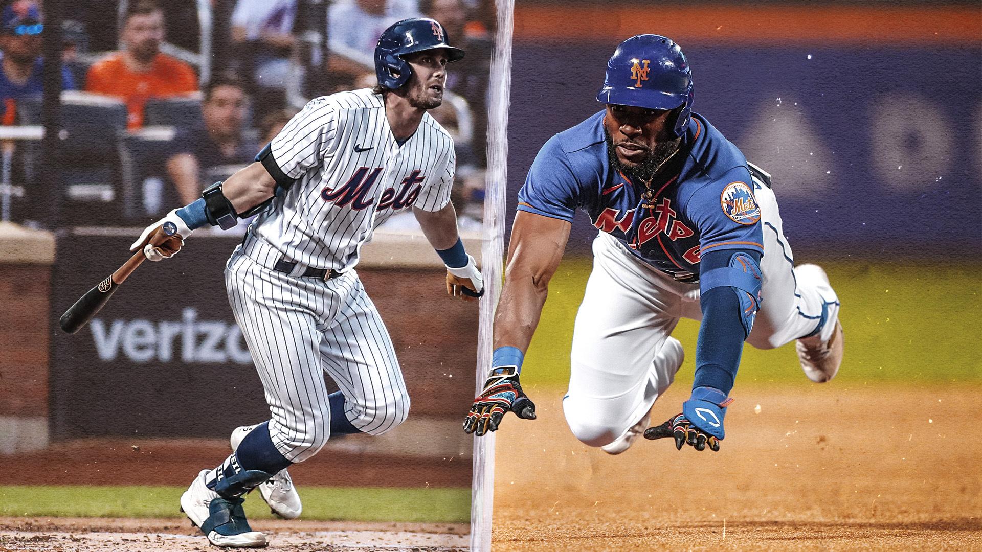 Jeff McNeil and Starling Marte / USA TODAY Sports/SNY Treated Image