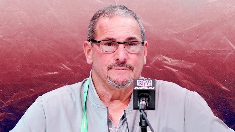 Giants GM Dave Gettleman / Treated Image by SNY
