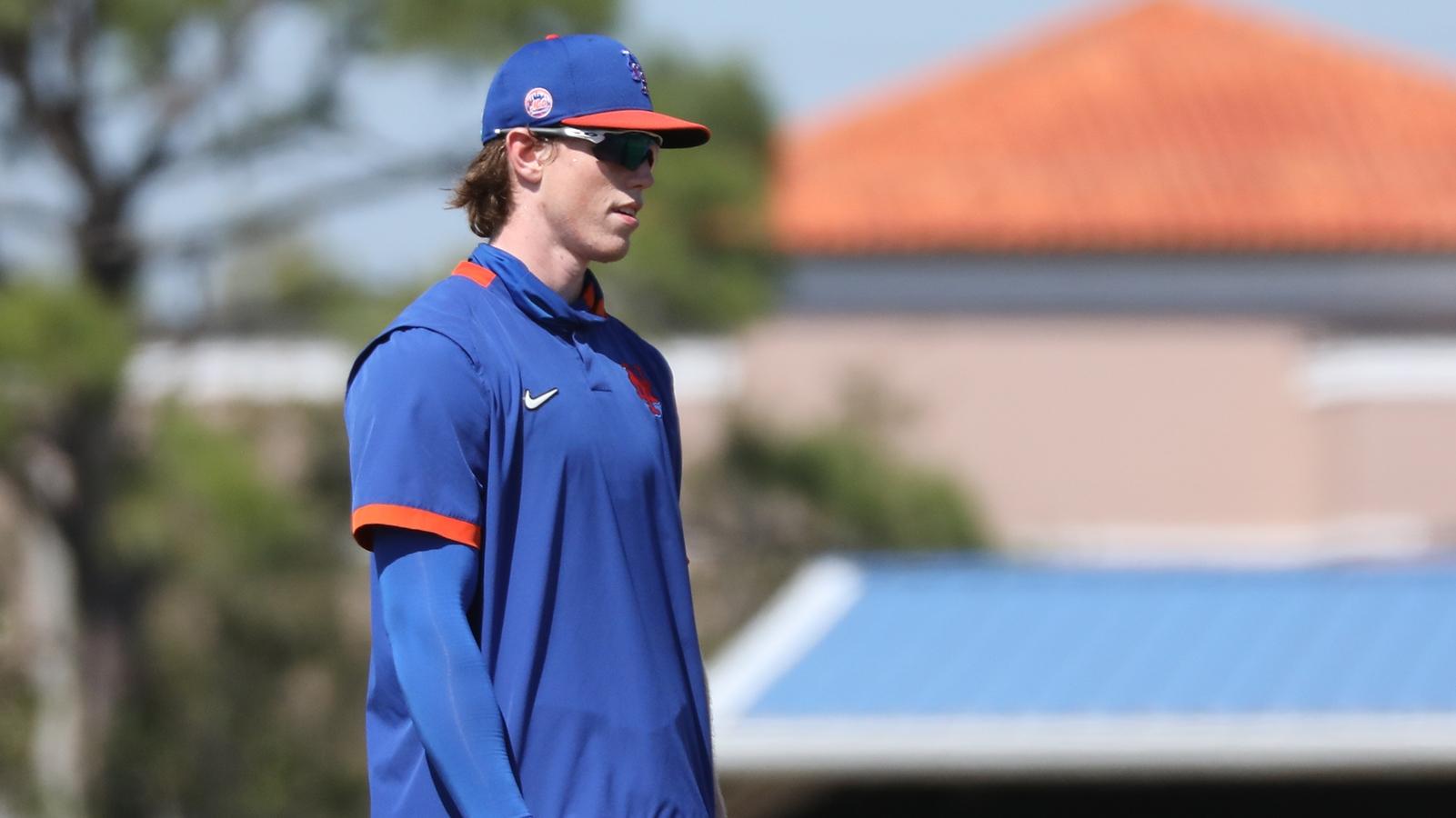 Mets prospect Brett Baty at 2021 spring training in Port St. Lucie, Fla. / Rob Carbuccia/SNY