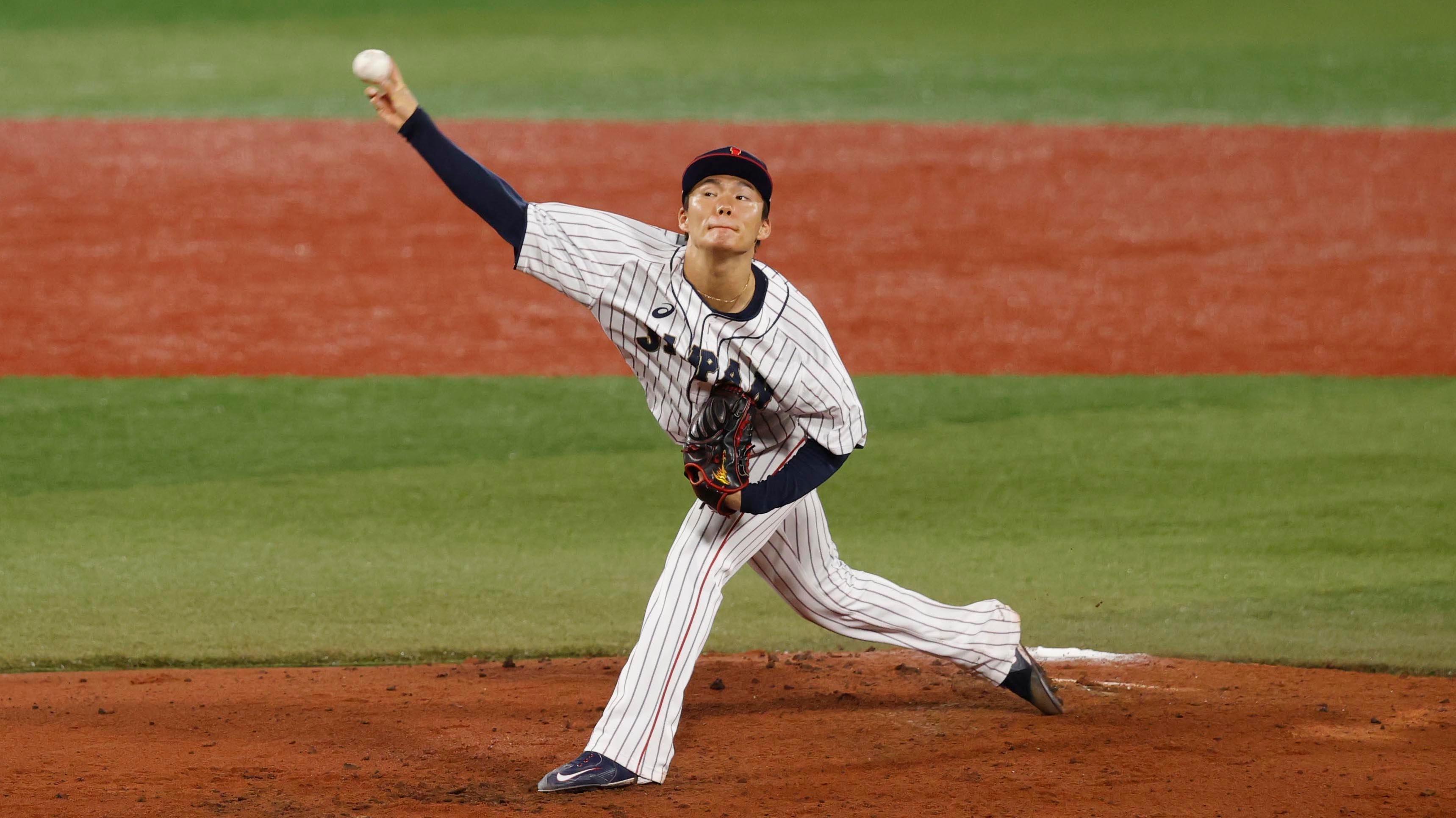Yoshinobu Yamamoto / Yukihito Taguchi - USA TODAY Sports