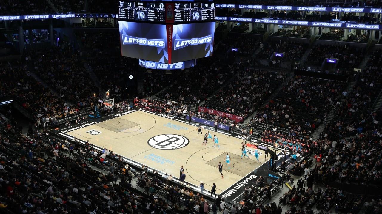 General view of Barclays Center during the third quarter between the Brooklyn Nets and the Charlotte Hornets. / Brad Penner-USA TODAY Sports