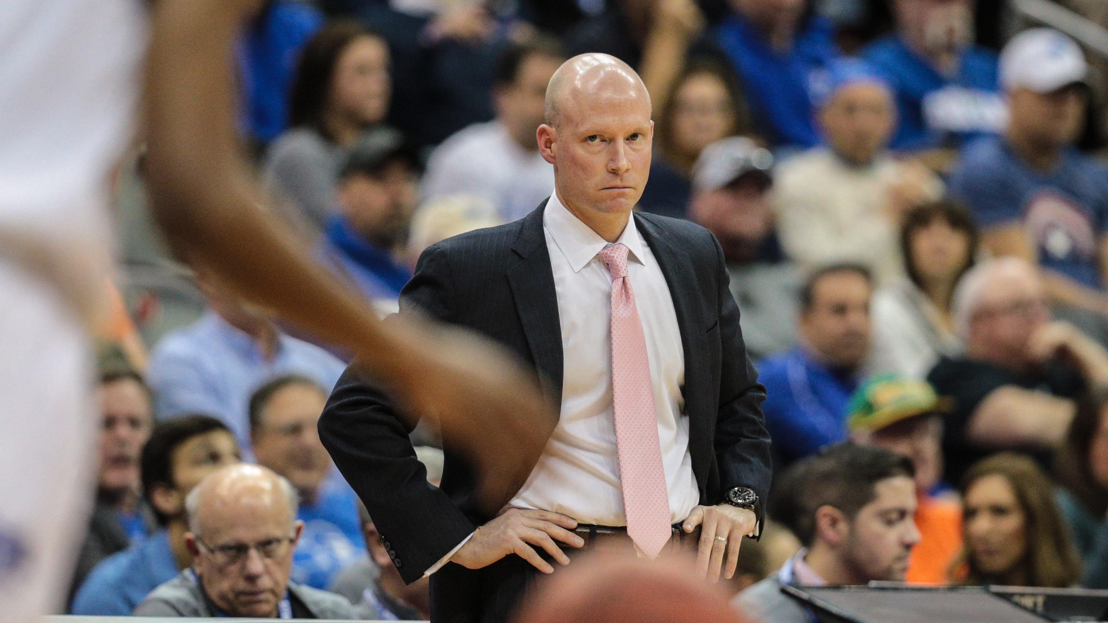 Feb 19, 2020; Newark, New Jersey, USA; Seton Hall Pirates head coach Kevin Willard looks on during the first half against the Butler Bulldogs at Prudential Center. Mandatory Credit: Vincent Carchietta-USA TODAY Sports / © Vincent Carchietta-USA TODAY Sports