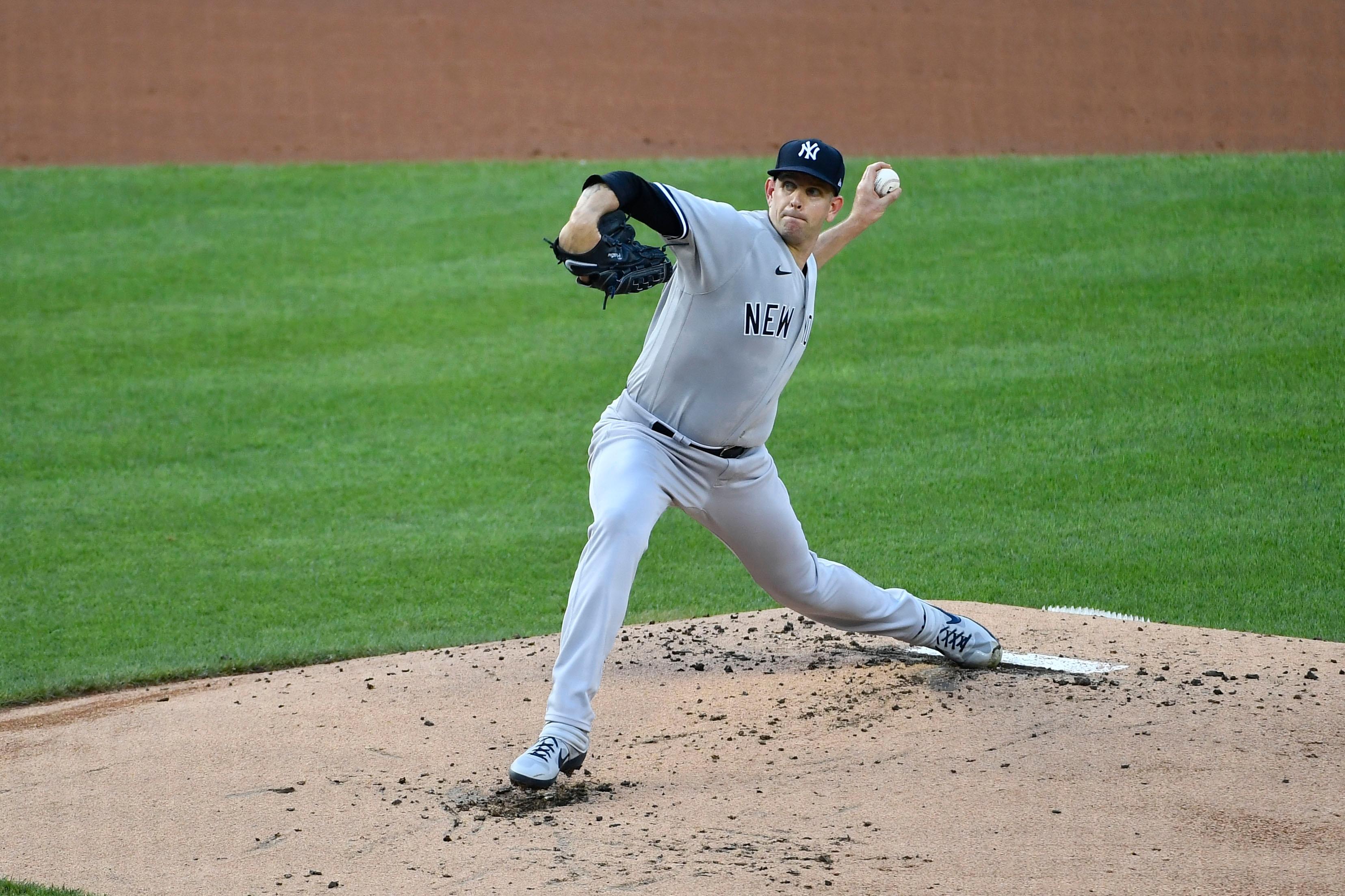 Yankees' James Paxton pitches against Nationals / USA TODAY Sports