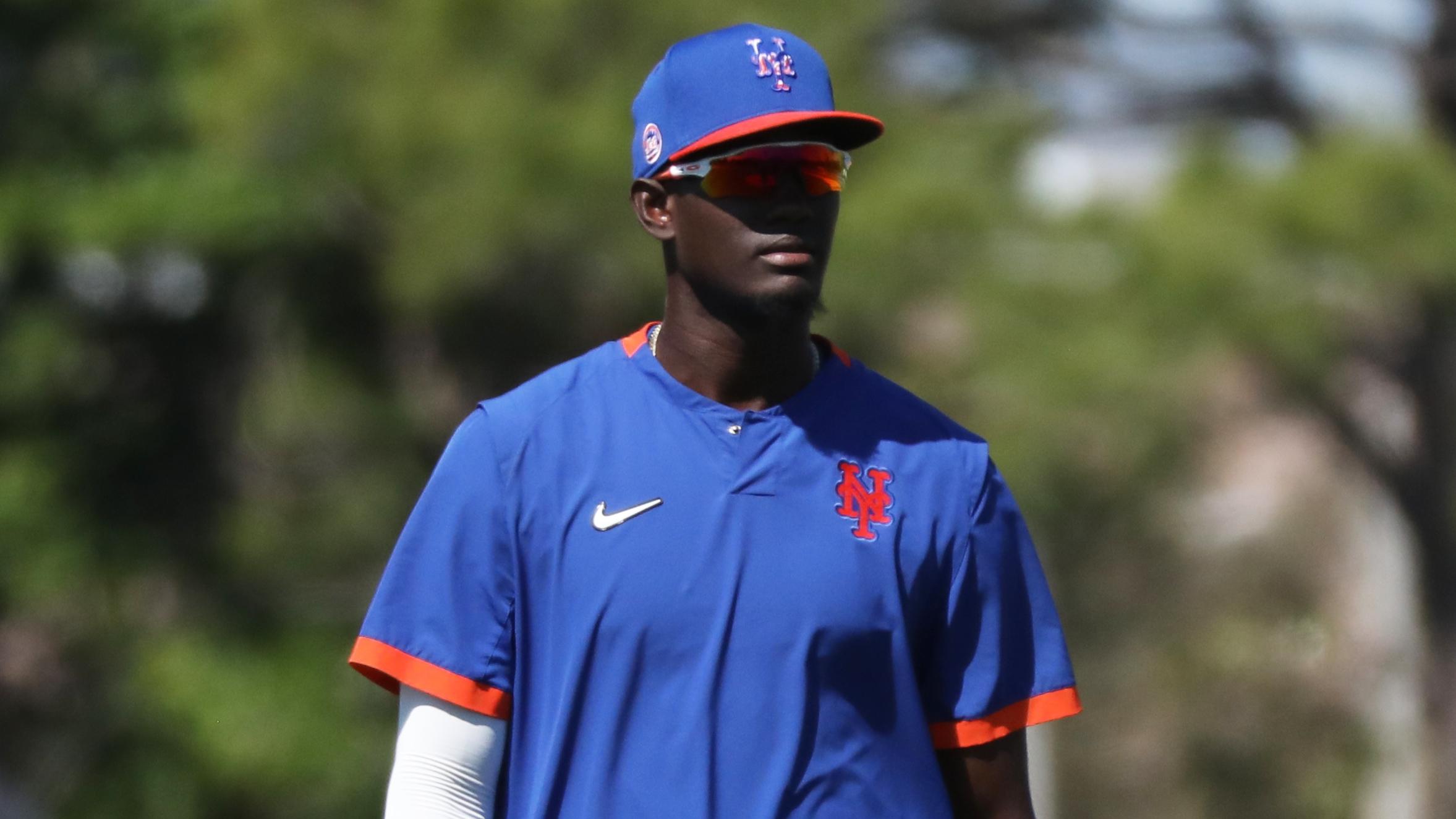 Mets prospect Ronny Mauricio at 2021 spring training in Port St. Lucie, Fla. / Rob Carbuccia/SNY
