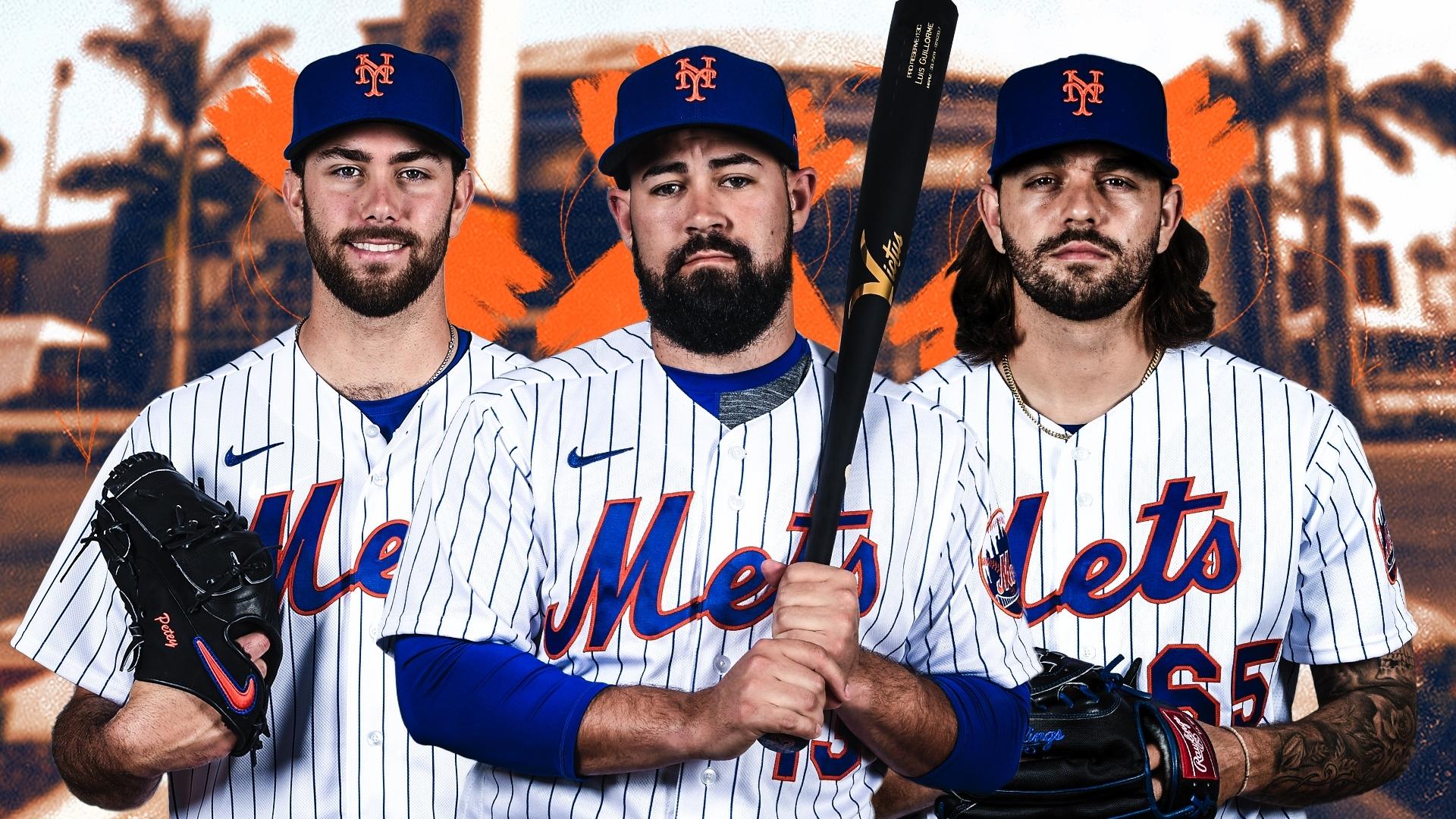 Luis Guillorme, David Peterson, and Robert Gsellman / SNY treated image