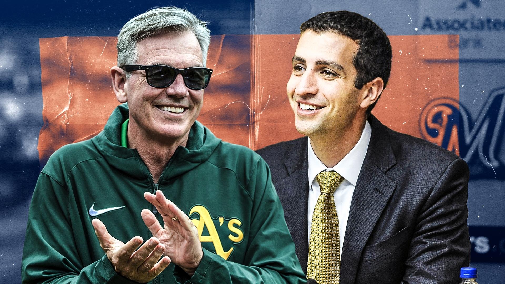 Billy Beane and David Stearns / USA TODAY Sports/SNY Treated Image
