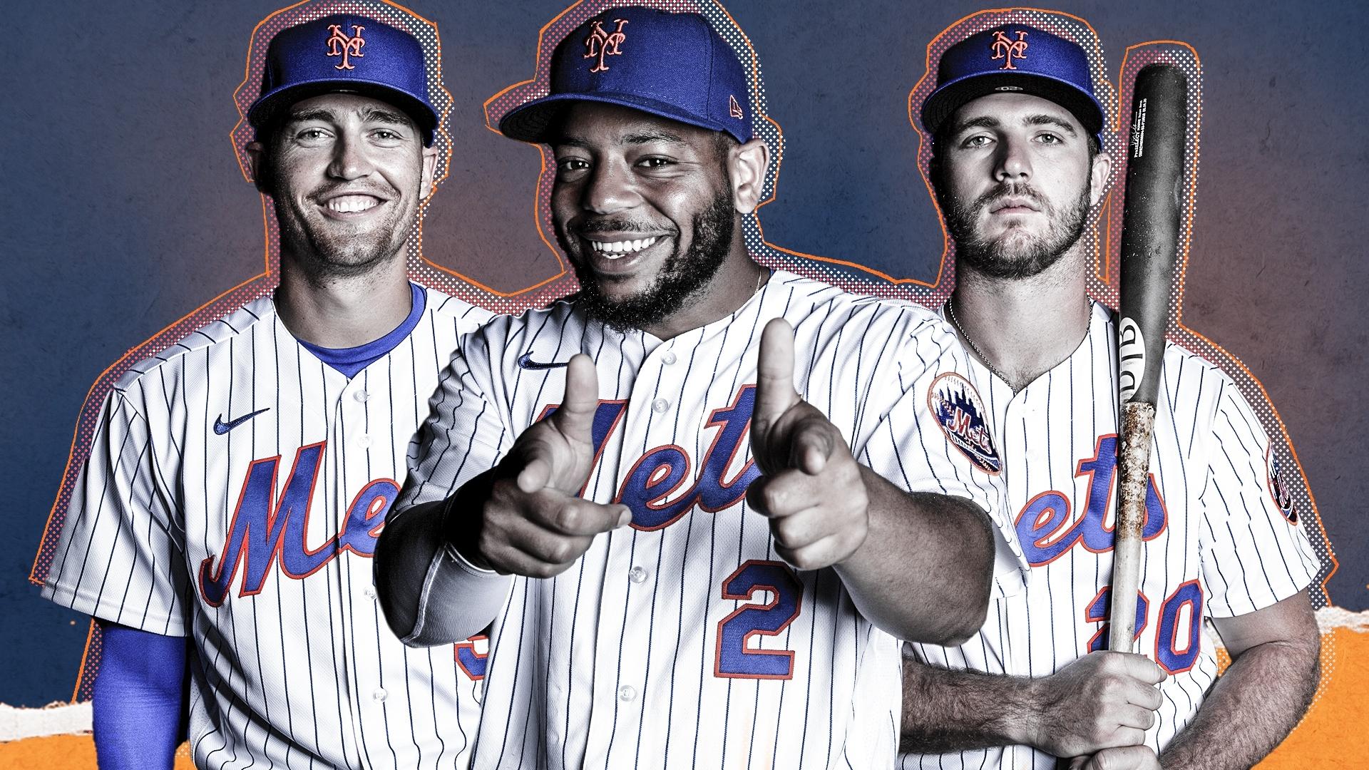 Brandon Nimmo, Dom Smith, and Pete Alonso / SNY treated image