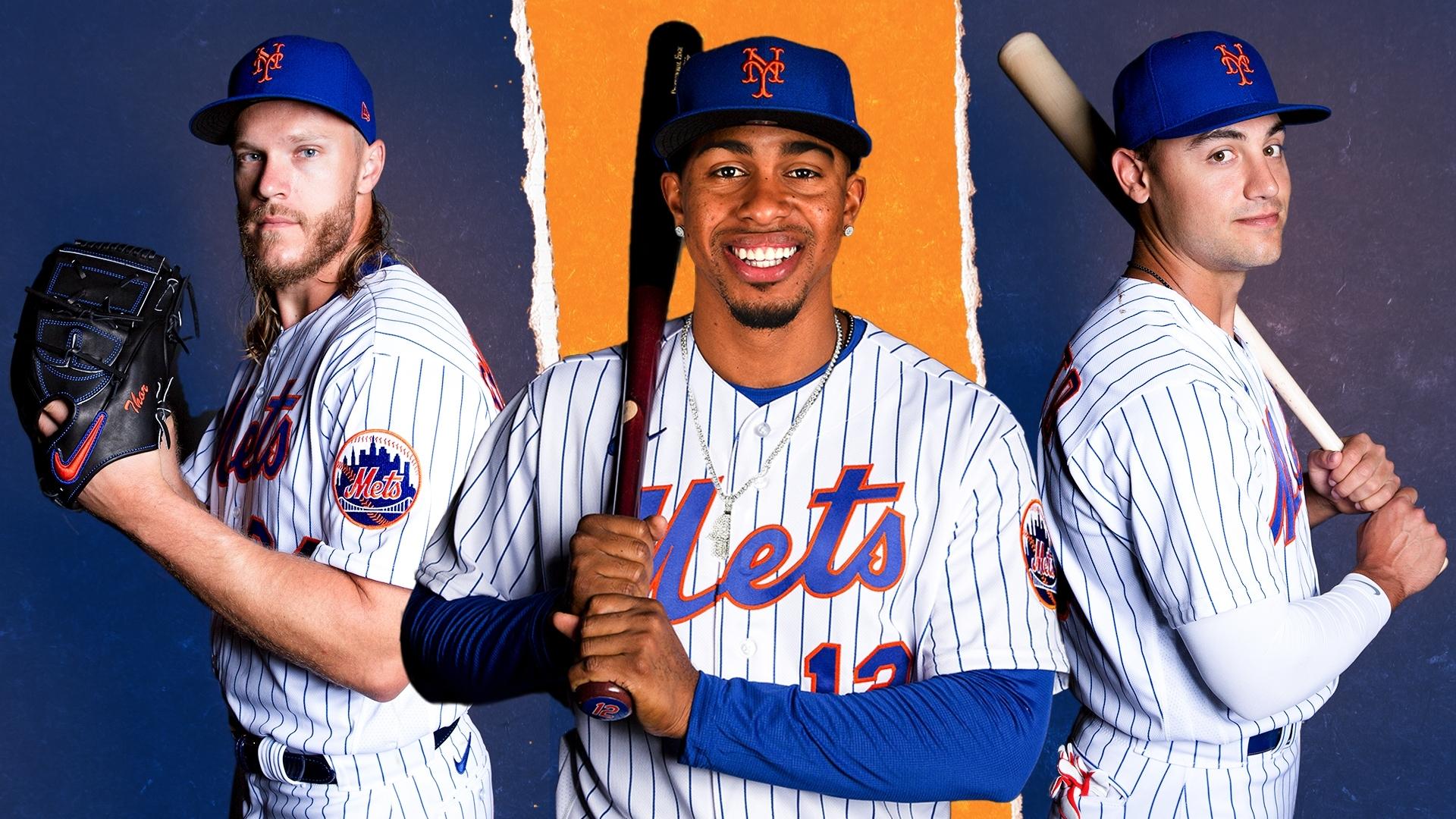 Noah Syndergaard, Francisco Lindor, and Michael Conforto / SNY treated image