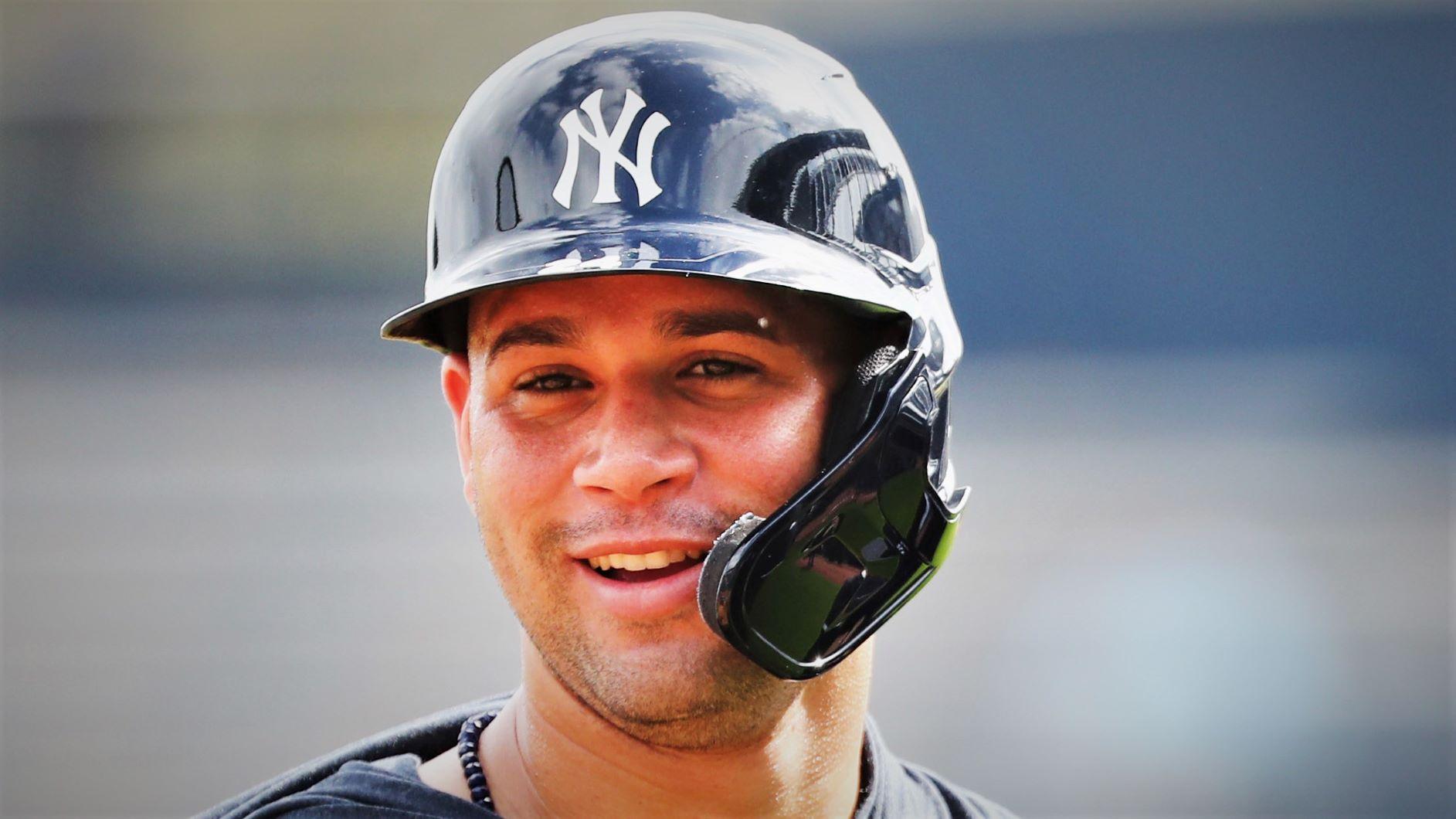 Feb 13, 2020; Tampa, Florida, USA; New York Yankees catcher Gary Sanchez (24) works out during batting practice during spring training at George M. Steinbrenner Field. Mandatory Credit: Kim Klement-USA TODAY Sports / © Kim Klement-USA TODAY Sports